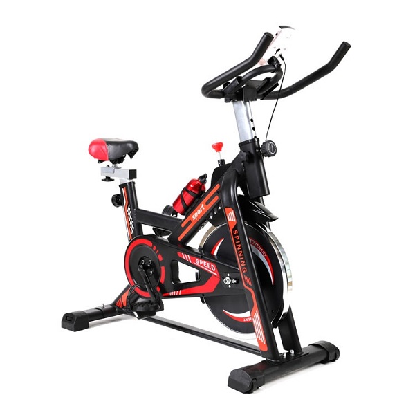 Exercise bike with belt SB02 in red color  - 副本