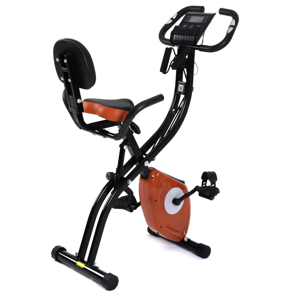 Electric exercise Bike Home Trainer with Hand Pulse Sensors