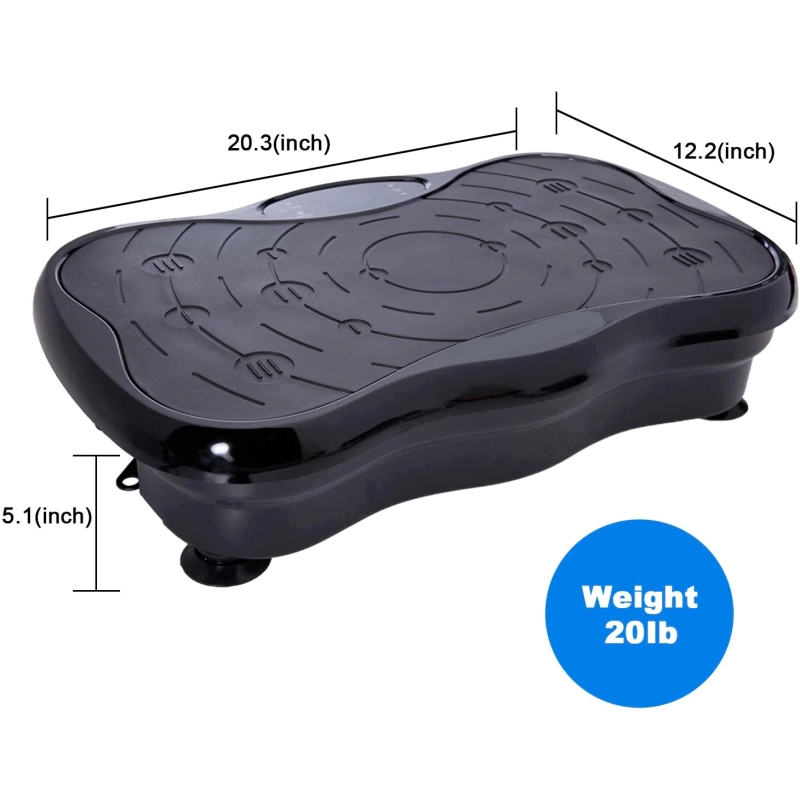 Whole Body small ultrathin Vibration Plate for Exercise Machine crazy fit massage