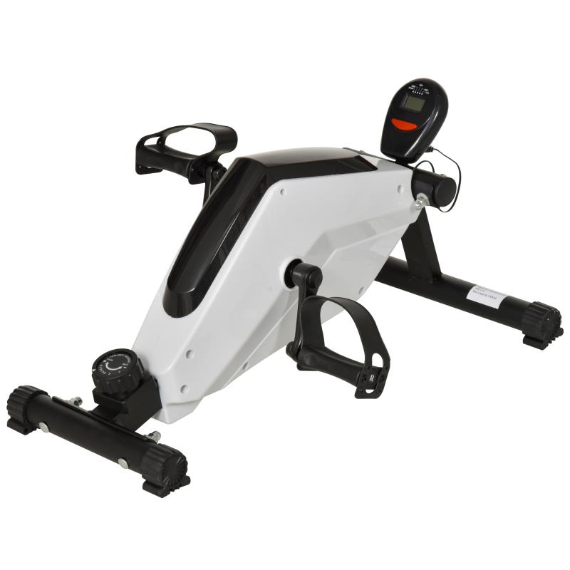 Mini Exercise Bike Magnetic Mini Cycle Pedal Exerciser Office Home Under Desk Bike with LCD Display for Leg And Arm